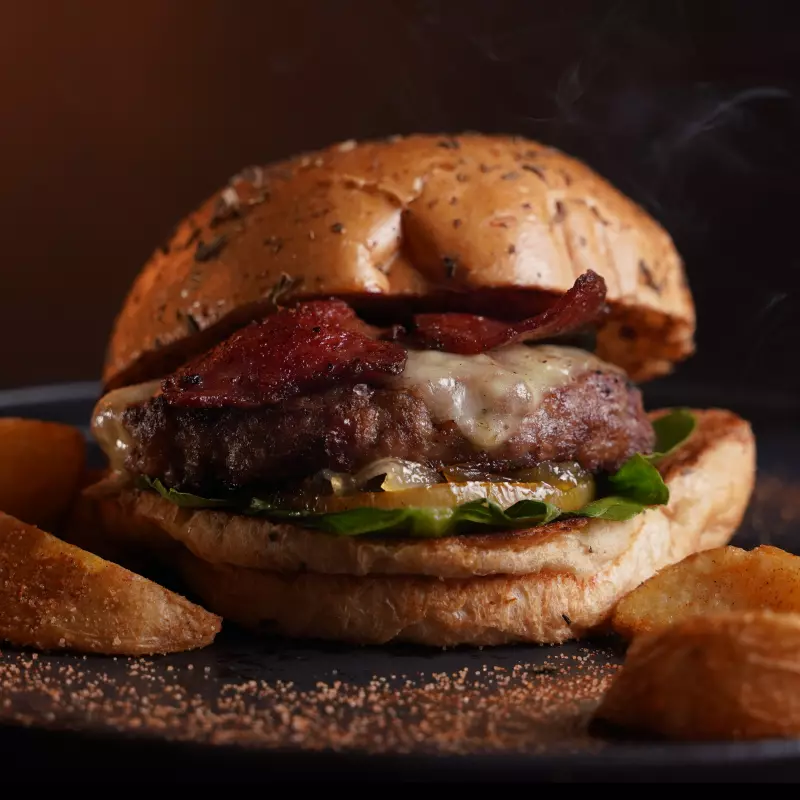 HAMBURGUESA TRADICIONAL