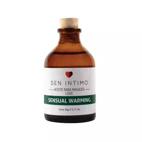 aceite masajes sensual warning 60ml