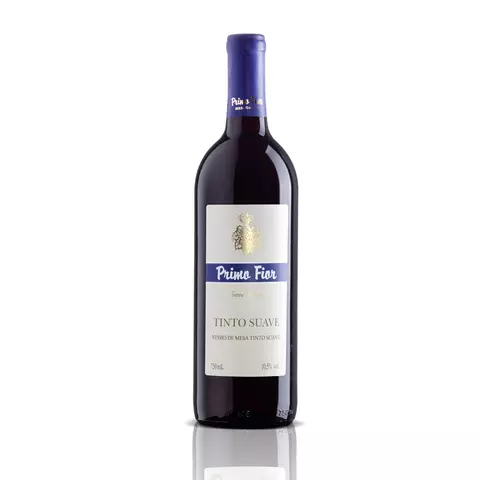 Vinho tinto suave de mesa 750 mL