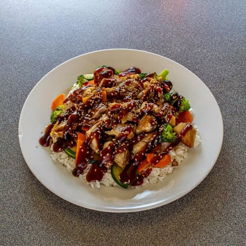 Teriyaki de pollo