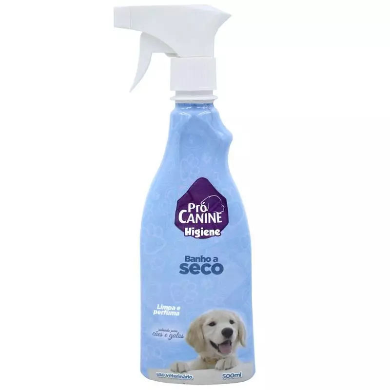 BANHOS A SECO PRÓ CANINE HIGIENE 500ML