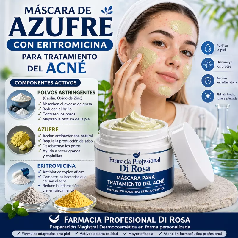 Máscara de Azufre+Eritromic