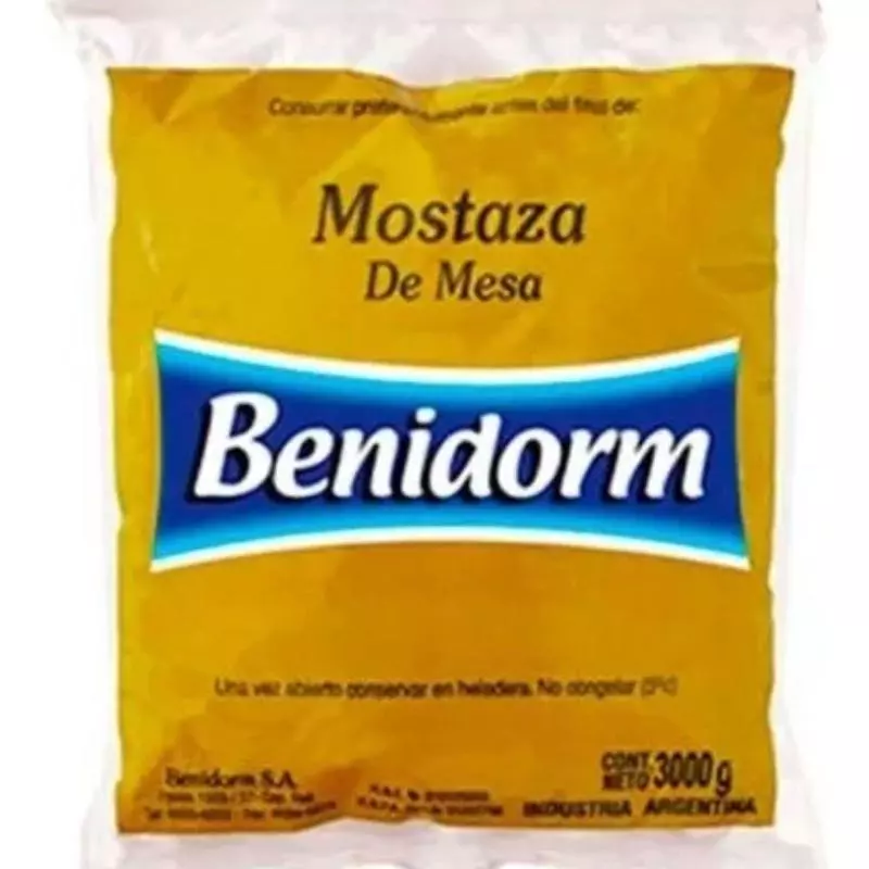 MOSTAZA BENIDORM X 3KG