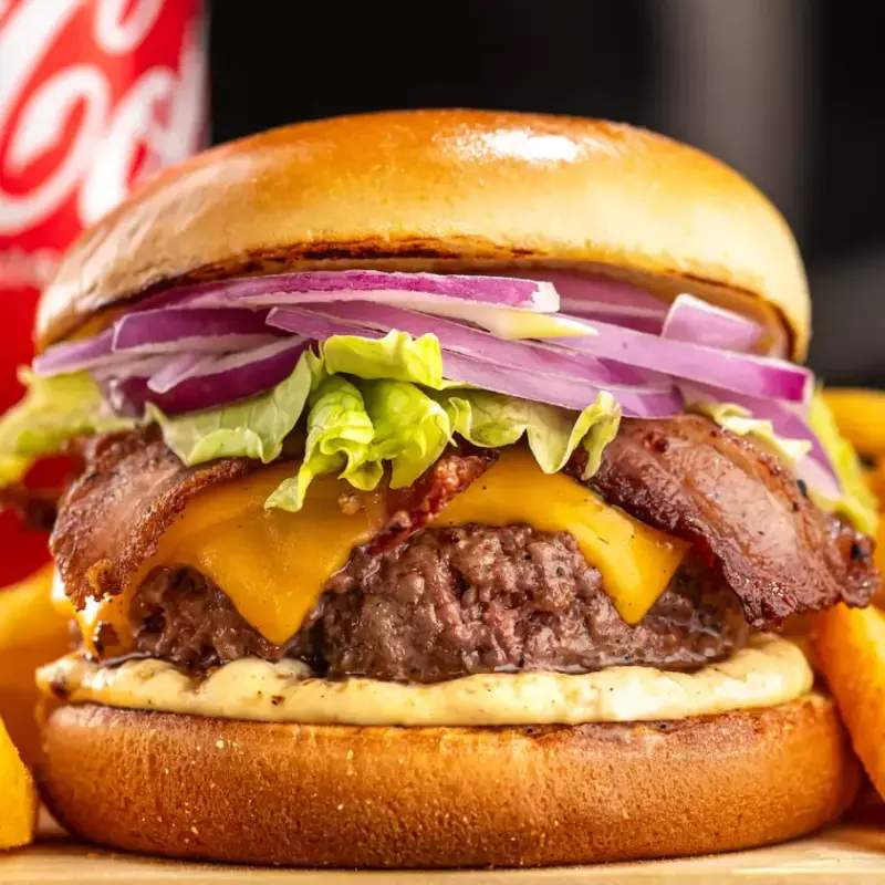 Cheese bacon - O clássico