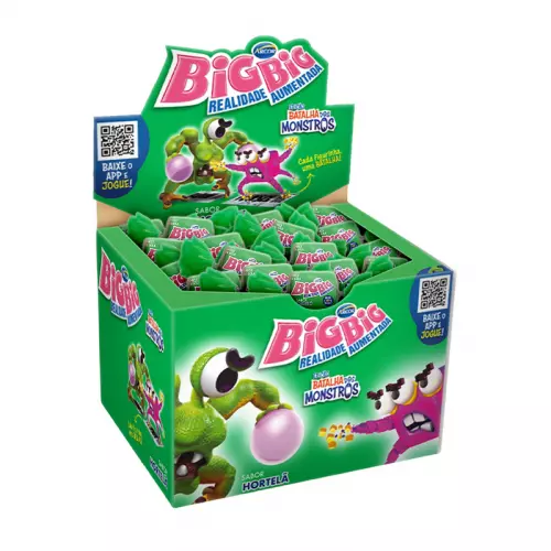 CHICLETE BIG BIG HORTELA 315G
