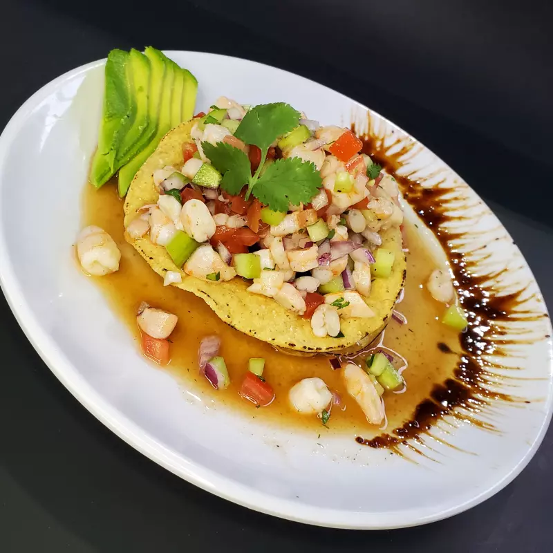 TOSTADA CEVICHE TRADICIONAL