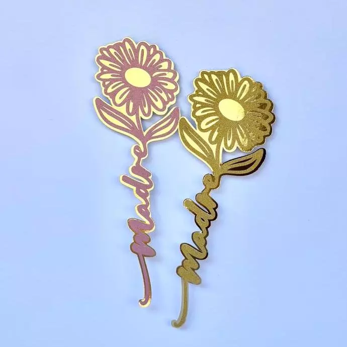 topper x3 flor madre