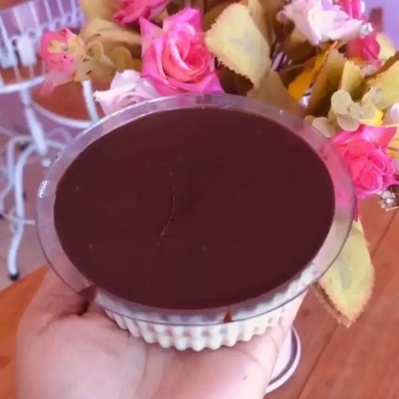 Torta alemã no potinho