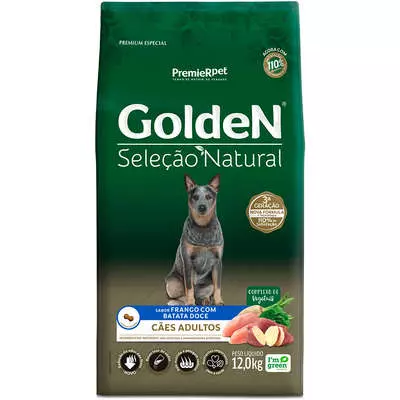 Golden Sele Natu Ad Batata Doce 12kg