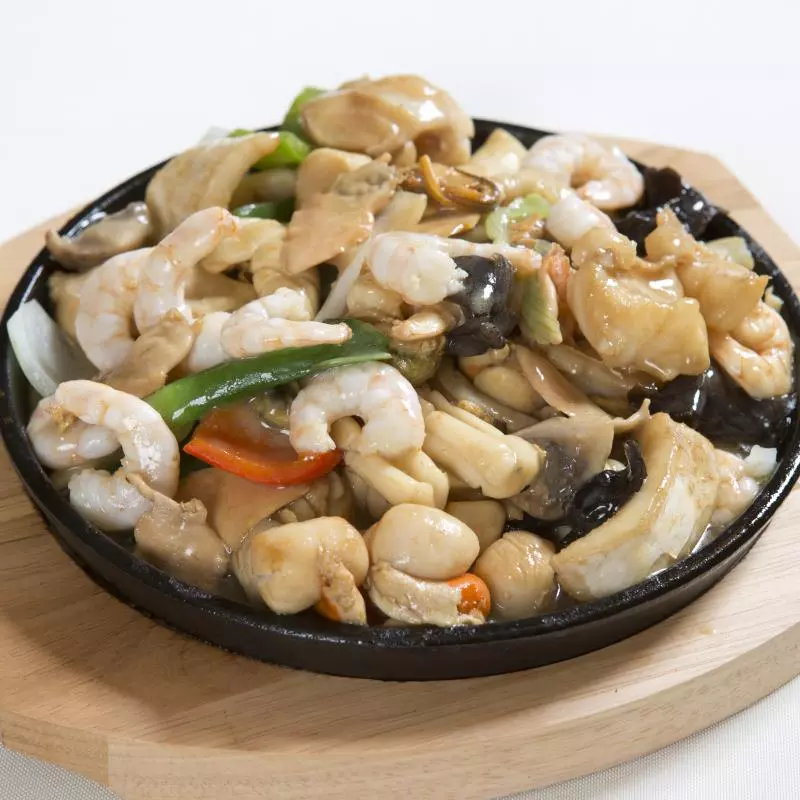 Mariscos a la Plancha