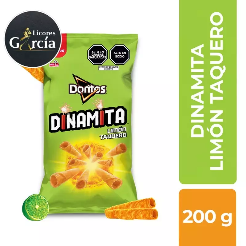 Doritos Dinamita Limon Taquero 200g