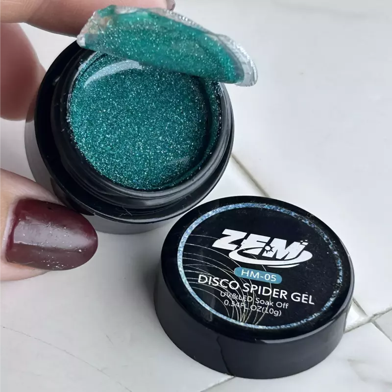 Glitter Em Gel Zem 05