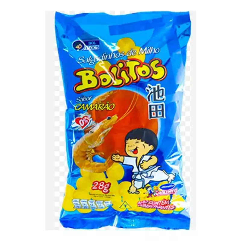 pipoca sabor camarao karito 30g