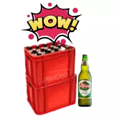2 cajas Pilsen 630ml