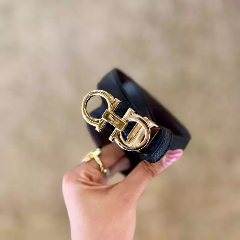 FERRAGAMO BLACK BROWN