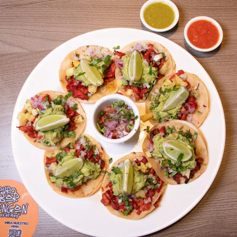Bandeja taquera al pastor