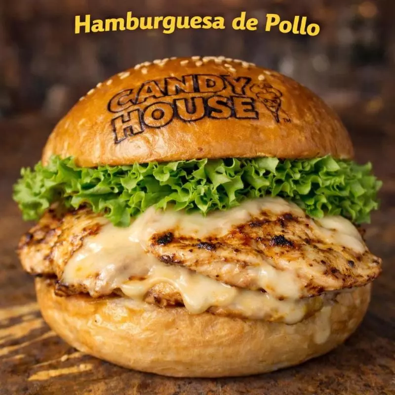 HAMBURGUESA POLLO