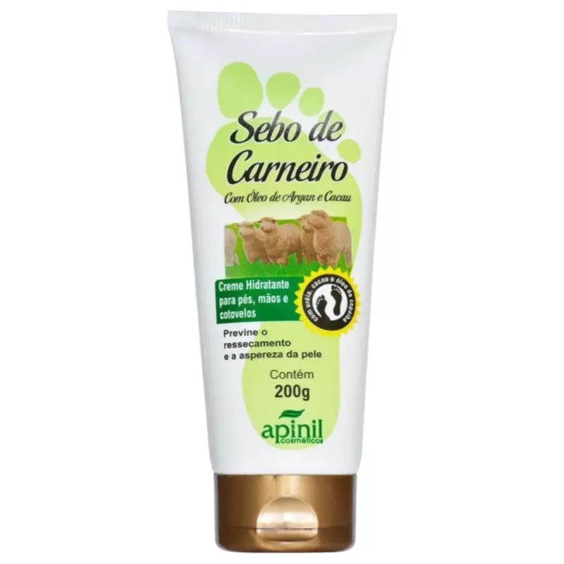 Creme Sebo de carneiro Apinil-200g