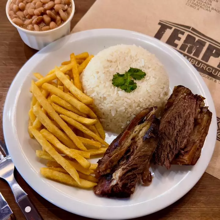 Almoço com costela 16% off😋😋