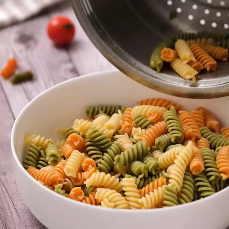 Macarrão Parafuso Tricolores