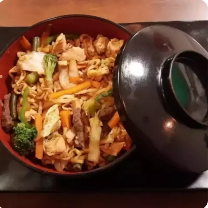 Yakissoba misto carne e frango 650g