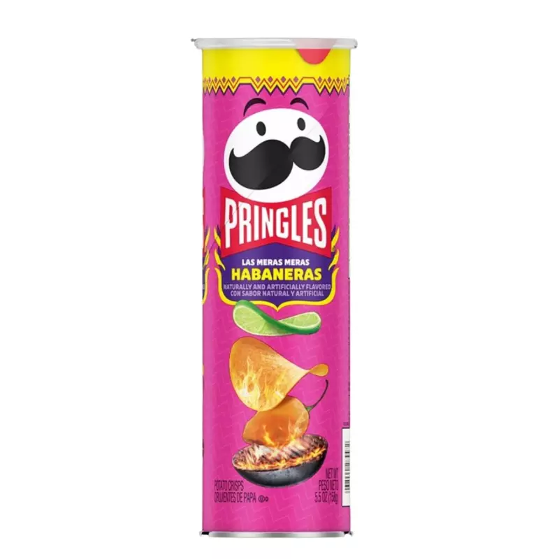 PAPAS PRINGLES HABANERA 158GR
