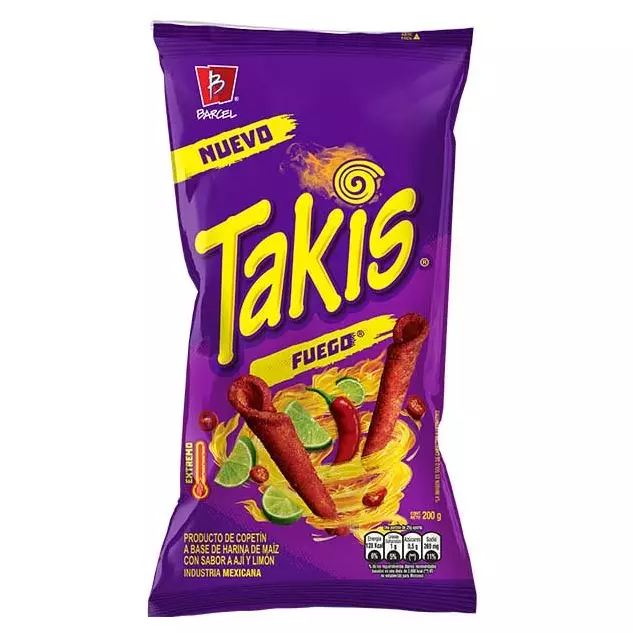 TAKIS FUEGO 190GR MARINELA