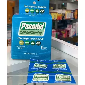 Pasedol 50mg 100 Tabletas