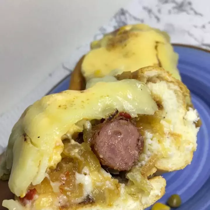 PEPPER JELLY HOT DOG