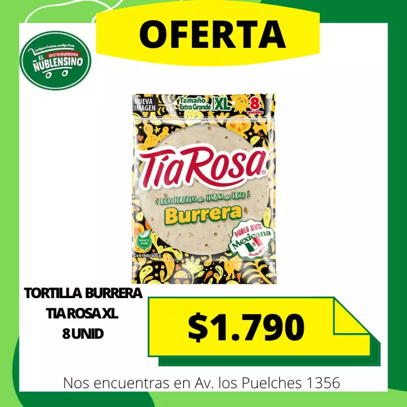 Tortilla Tía Rosa XL