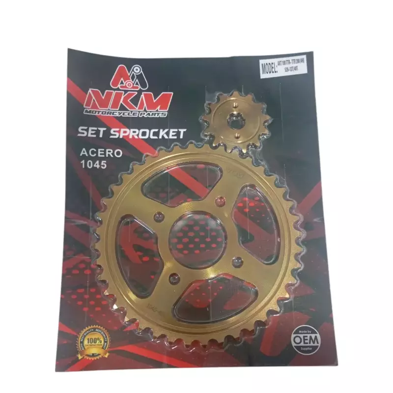 SET SPROCKET AKT 180 TTR 13X40 ORO N