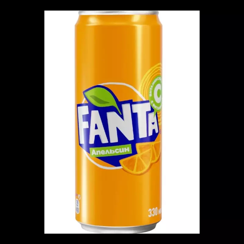 Fanta laranja lata
