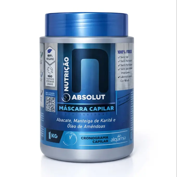 MÁSCARA CAPILAR NUTRIÇÃO 1KG ALQUI