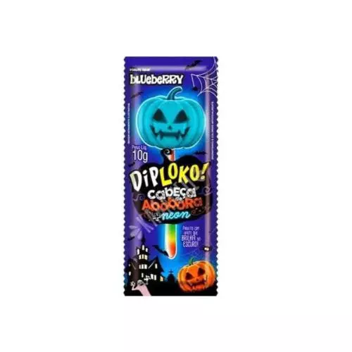 Pirulito Neon Diploko blueberry 10gr