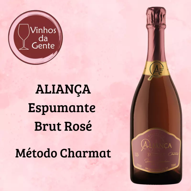 Espumante ALIANÇA Brut Rosé