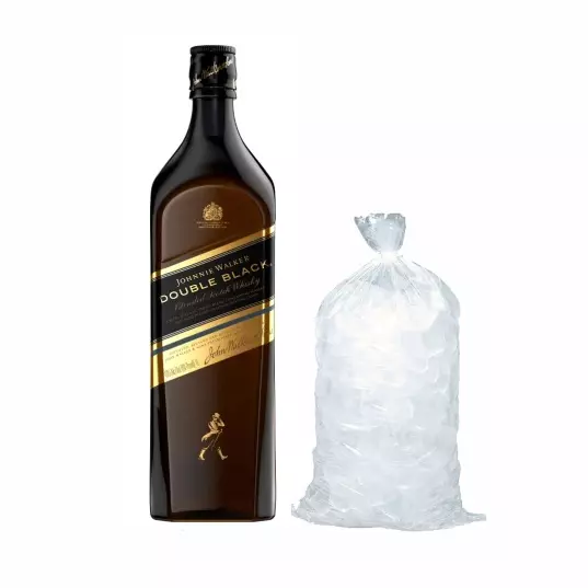 JOHNNIE WALKER DOUBLE BLACK  750ML