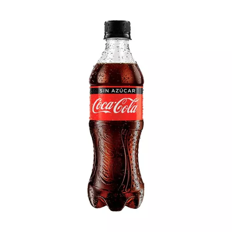 Coca-Cola sin azúcar.