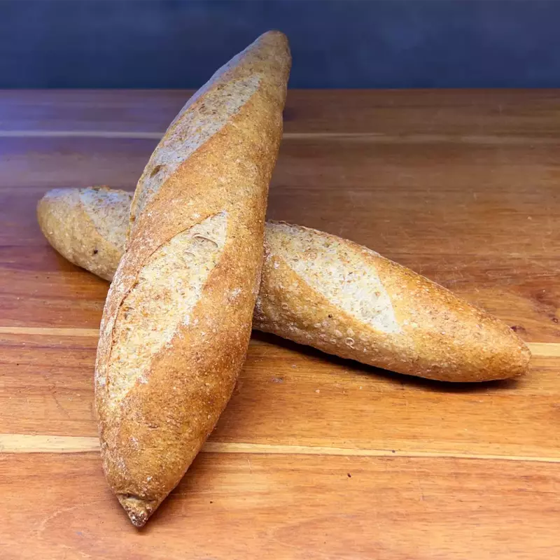 Pan Baguette Integral Pequeño