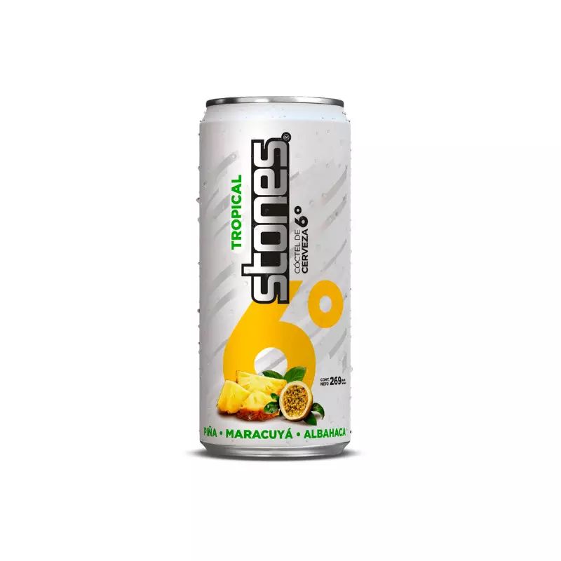 Cerveza Tropical Stones 6º 269 c.c.
