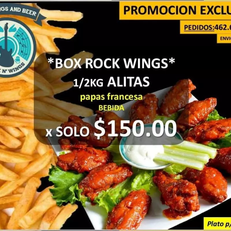 Box rock Wings