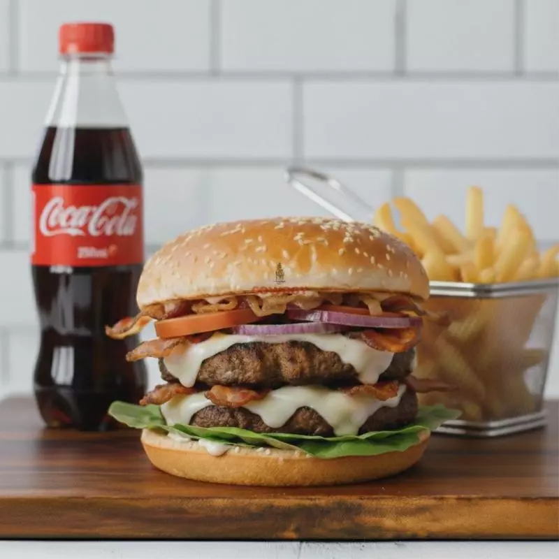 Combo de Hamburguesa Mixta