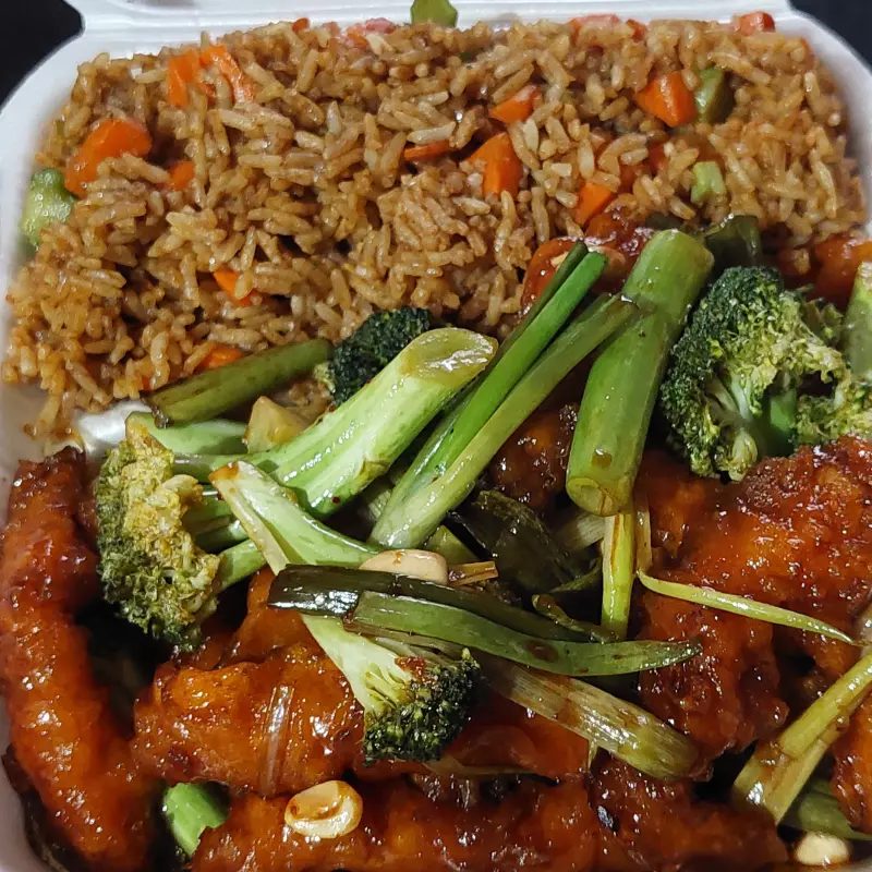 Kung pao de camaron