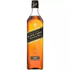 JOHNNIE WALKER BLACK LABEL 1 LITRO