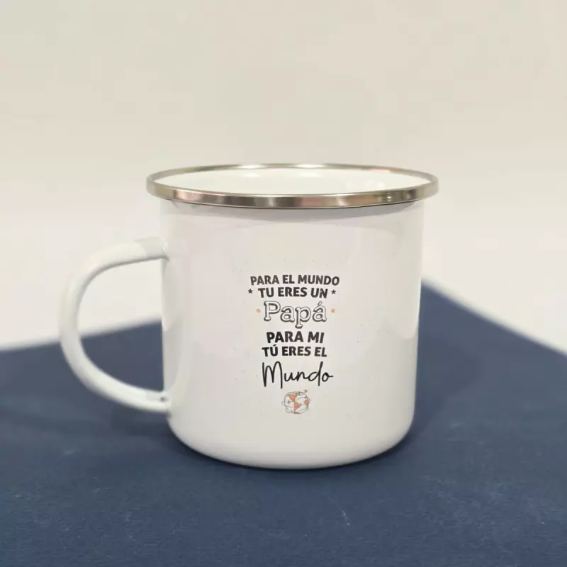 Mug peltre metalico padre