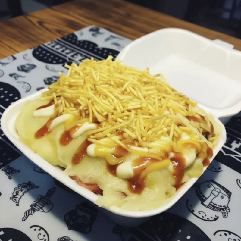 Hot Dog no prato