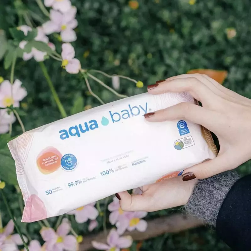 Aqua baby flushables 50un