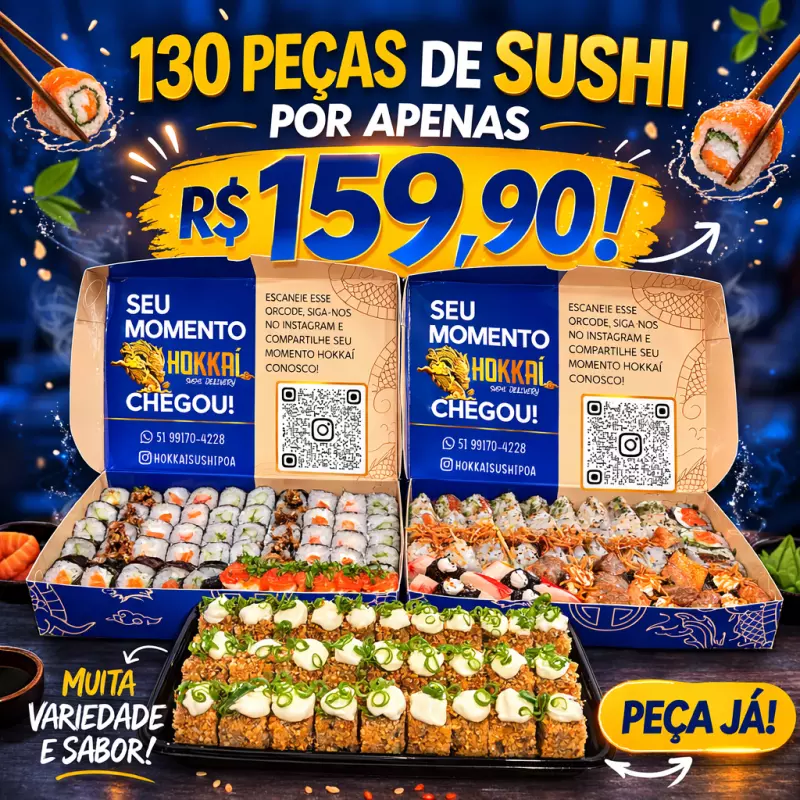 PROMO COMBO IMPERIAL 130 PEÇAS