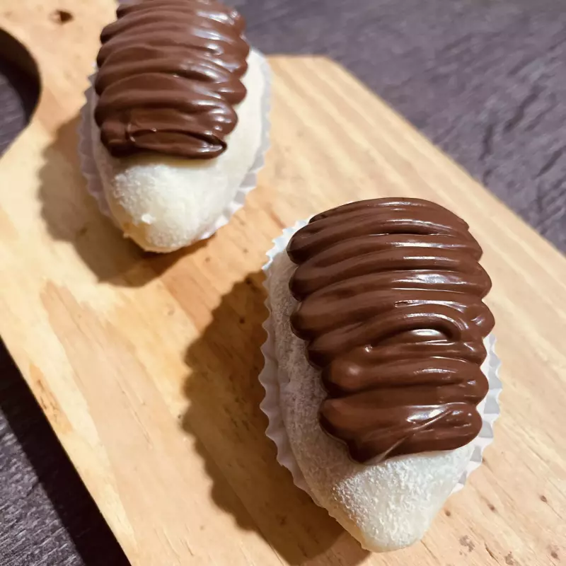 Coxinha de Ninho c/ Nutella