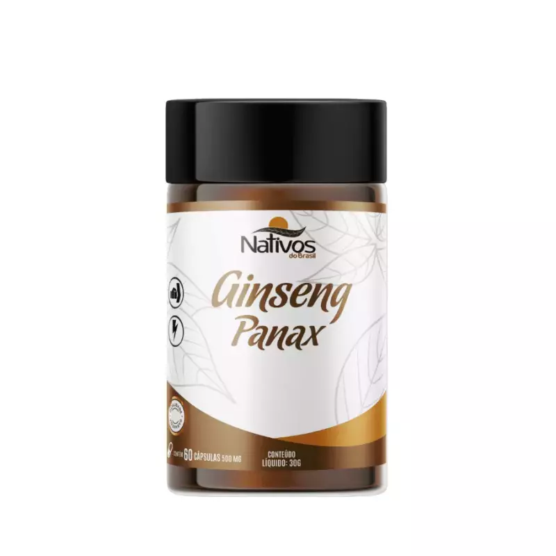 Ginseng Panax - Nativos 60caps 500mg