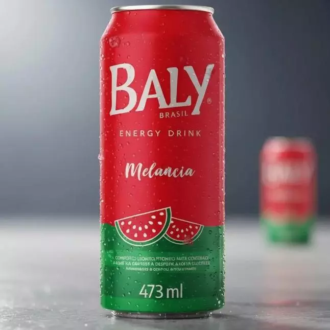 Energético Baly Melancia Lata 473ml